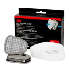 3M™ Paint Protect Replacement 6022. In pack out of pack enhanced main image for ecommerce, 1 pack. OV Cartidge.