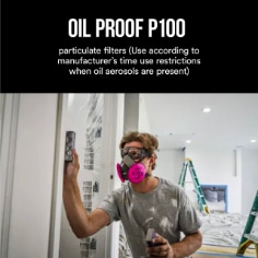 3M™ Particulate Filter 2091, Oil Proof P100. Enhanced image for ecommerce.