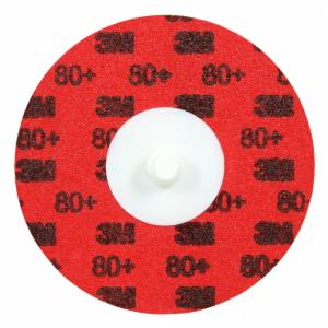 3M™ Roloc Durable Edge Disc 767F, 80+ YF-weight, TR, Maroon, 2 in, Die R200P, 50/Carton, 200 ea/Caseimage