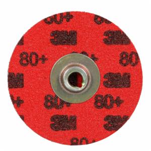 3M™ Roloc Durable Edge Disc 767F, 80+ YF-weight, TSM, Maroon, 2 in, Die RS200PM, 50/Carton, 200 ea/Caseimage