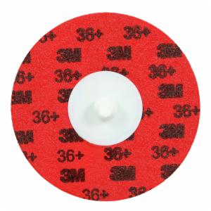 3M™ Roloc Durable Edge Disc 767F, 36+ YF-weight, TR, Maroon, 2 in, Die R200P, 50/Carton, 200 ea/Caseimage