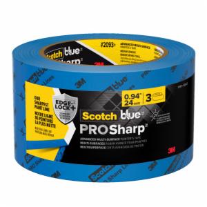 ScotchBlue PROSharp Painter’s Tape 2093+-24AC3, 0.94 in x 60 yd (24mm x 54.8m), 3 rolls/pack image ScotchBlue PROSharp Painter’s Tape 2093+-24AC3, 0.94 in x 60 yd (24mm x 54.8m), 3 rolls/packimage