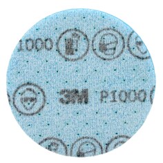 A 3M Hookit Flexible Foam Abrasive Disc, 75mm, P1000