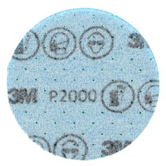 A 3M Hookit Flexible Foam Abrasive Disc, 75mm, P2000