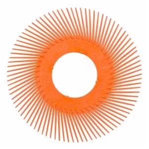 Scotch-Brite Precision Radial Bristle Brush, PN-RB, 80+, 6 in, Type A, without Adapter, 40/Carton, 80 ea/Case image Scotch-Brite Precision Radial Bristle Brush, PN-RB, 80+, 6 in, Type A, without Adapter, 40/Carton, 80 ea/Caseimage