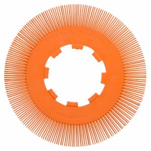 Scotch-Brite Precision Radial Bristle Brush, PN-RB, 80+, 8 in, Type S, without Adapter, 70 ea/Caseimage