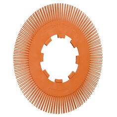 A Scotch-Brite Precision Radial Bristle Brush, PN-RB,80, 8 in, Type S, without Adapter