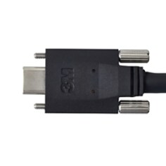 1U30A-TC Type C，USB3 Vision 相機電纜正面視圖