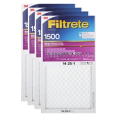Filtrete Healthy Living Ultra Allergen Filter 2004DC-4C, 14 in x 25 in x 1 in