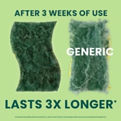 Scotch-Brite Heavy Duty Scrub Sponge, Lasts 3x longer