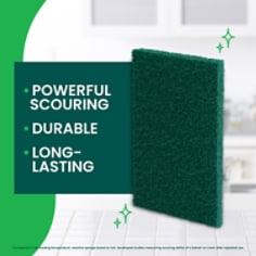 Scotch-Brite Heavy Duty Scour Pad, Product Anatomy