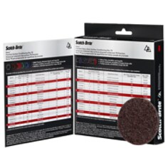 Scotch-Brite Roloc Precision & Precision Heavy Duty Surface Conditioning Disc, 3 inch Trial Pack