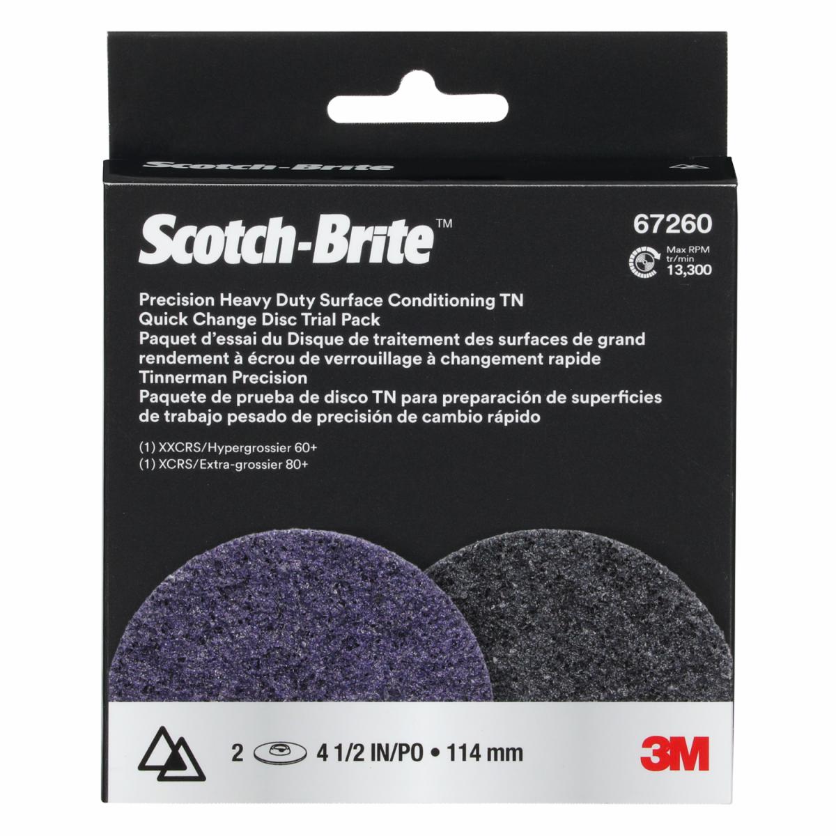 Scotch-Brite Precision Heavy Duty Surface Conditioning TN QC Disc