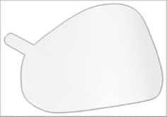 3m PSD FF 300 926 Visor tear off for FF 300