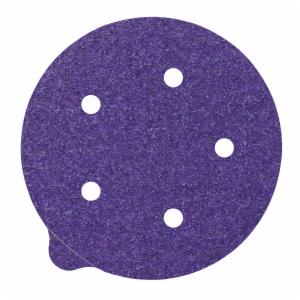 3M™ Cubitron II Stikit Paper Disc 732U, 80+ C-weight, 5 in x NH, 5HL, Linered w/Tab, Die 500FH, 50/Carton, 250 ea/Caseimage