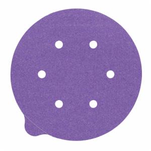 3M™ Cubitron II Stikit Paper Disc 732U, 150+ C-weight, 6 in x NH, 6HL, Linered w/Tab, Die 600HZ, 50/Carton, 250 ea/Caseimage