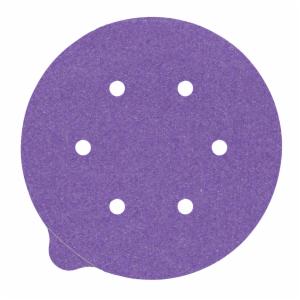 3M™ Cubitron II Stikit Paper Disc 732U, 220+ C-weight, 6 in x NH, 6HL, Linered w/Tab, Die 600HZ, 50/Carton, 250 ea/Caseimage