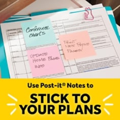 Post-it® Notes Cube 2051-PAS, 1 7/8 in x 1 7/8 in (47.6 mm x 47.6 mm)