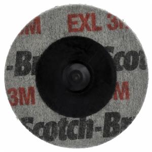 Scotch-Brite Roloc EXL Unitized Wheel, XL-UR, 6S Fine, TR, 2 in, 15/Carton, 60 ea/Caseimage