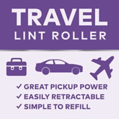 Scotch-Brite™ Mini-Travel Lint Roller Tool, B+ Image -  Icons