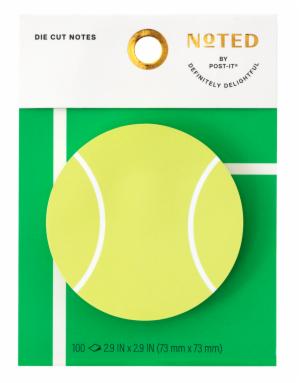 Post-it Die Cut Notes NTDSP25-BALL-1, 2.9 in x 2.9 in (73 mm x 73 mm), 100 Sheetimage