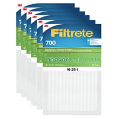 Filtrete 16x25x1 AC Furnace Air Filter, MPR 700, 6-PACK