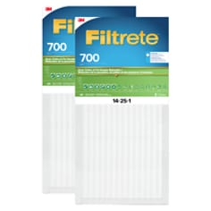 Filtrete 14x25x1 AC Furnace Air Filter, MPR 700, 2-PACK