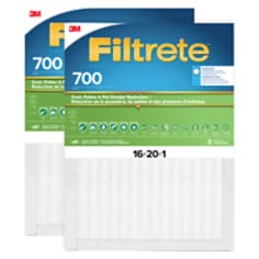 Filtrete 16x20x1 AC Furnace Air Filter, MPR 700, 2-PACK