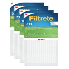 Filtrete 16x25x1 AC Furnace Air Filter, MPR 700, 4-PACK
