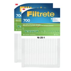 Filtrete 16x25x1 AC Furnace Air Filter, MPR 700, 2-PACK