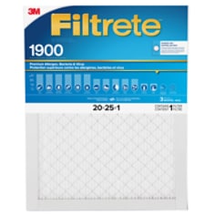 Filtre maximum pour la réduction des allergènes « Vie saine » Filtrete(MC), MPR 1900, 20 x 25 x 1 po