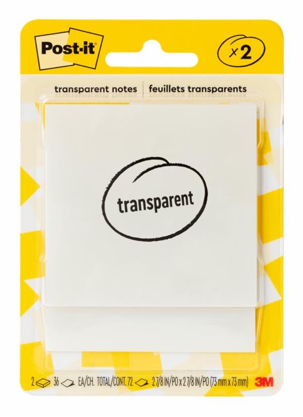 Post-it Transparent Tape 600-2TRSPT