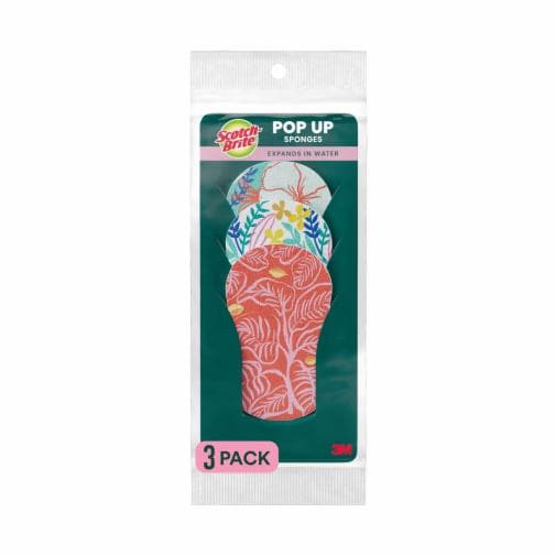 Scotch-Brite® Pop Up Kitchen Sponges, 3 Pack