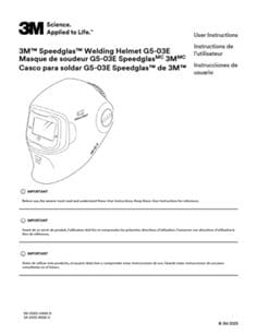 3M™ Speedglas™ G5 Series Auto Darkening Welding Filters | 3M