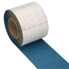 3M Hookit Blue Sheet Roll, coarse grade, 4-1/2 in- 115 mm wide