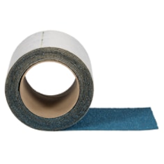 3M Hookit Blue Sheet Roll, coarse grade, 4-1/2 in- 115 mm wide