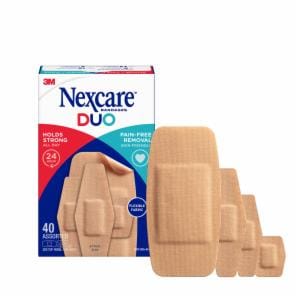 3M™ Nexcare Pain-Free Removal Fabric Bandages DSA-40, Assorted, 40 count image 3M™ Nexcare Pain-Free Removal Fabric Bandages DSA-40, Assorted, 40 countimage
