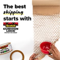 Scotch™ Cushion Lock Protective Wrap PCW-1230, 12 in x 30 ft (304 mm x 9.14 m)