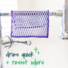 Scotch-Brite Stay Clean Scrubbing Dish Cloths, Dries Quick