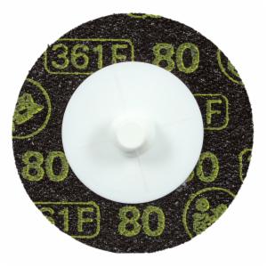 3M™ Roloc Disc 361F, 80 YF-weight, TR, 2 in, Die R200P, 50/Carton, 200 ea/Caseimage
