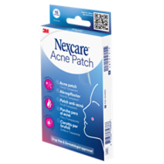 Nexcare Thin and Transparent Acne Patch, 1x15x12 mm, version 2 CRIP