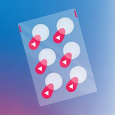 Acne Patch, 1x6x10 mm, Gradient CFOP