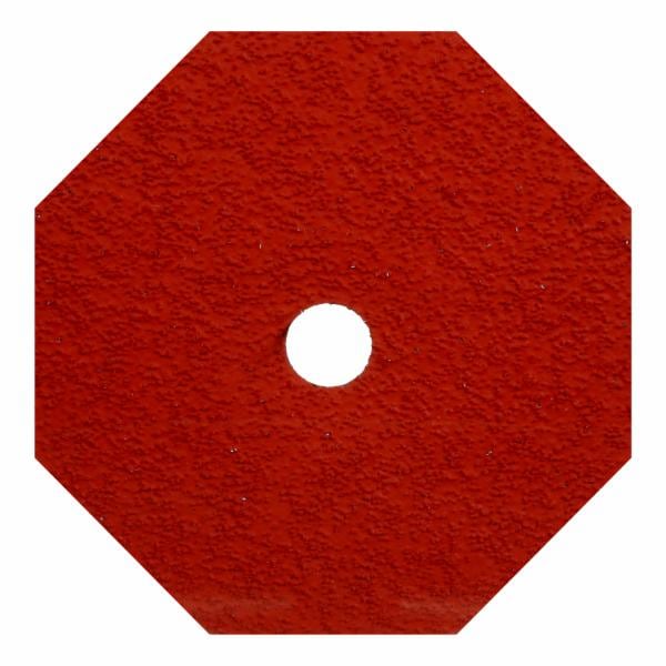 3M™ Fibre Disc 787C, 5 in x 7/8 in, 80+, Octagon, Die 500CX, 25/Bag, 100 ea/Case