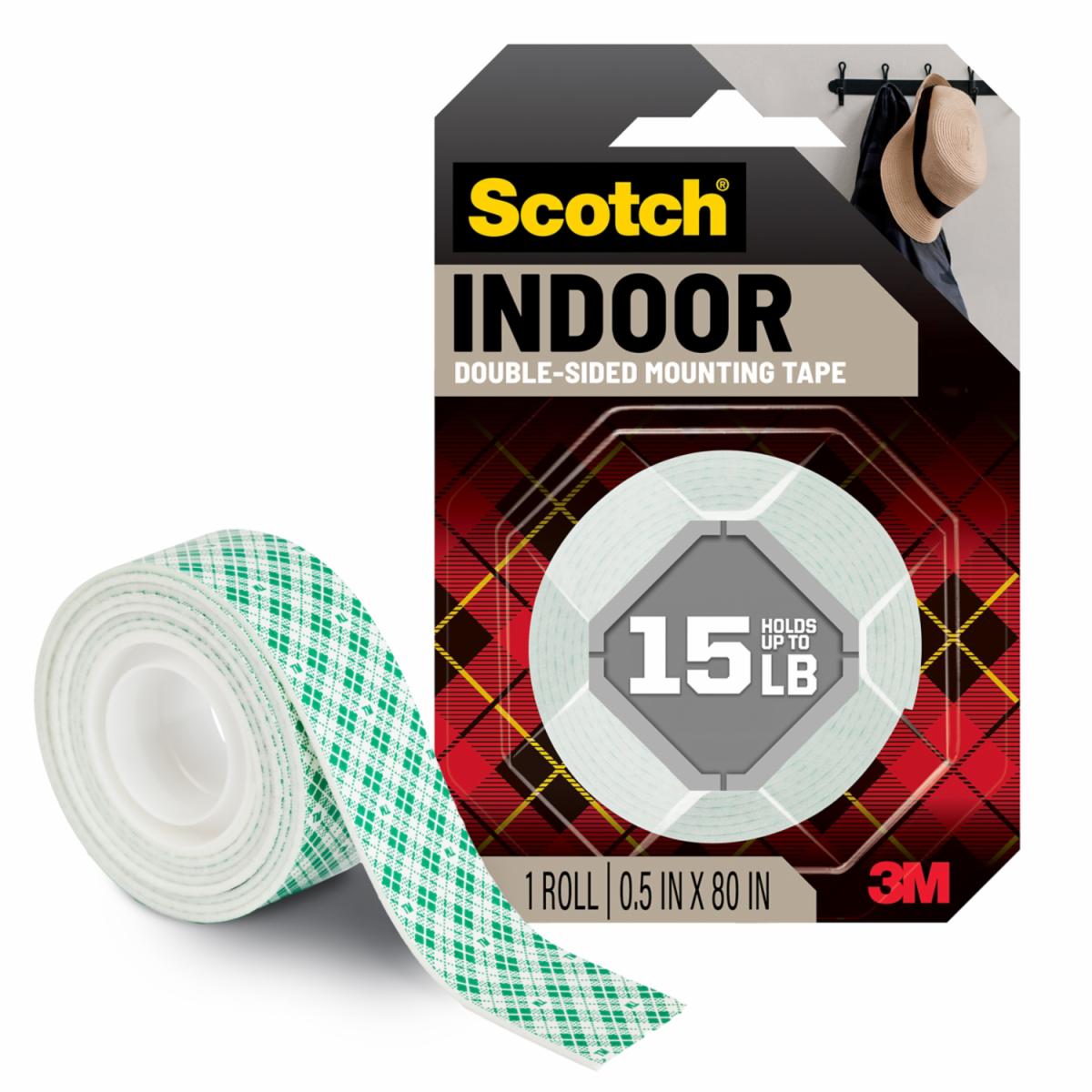 Scotch-Mount Indoor Double-Sided Mounting Tape 110H