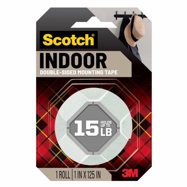 Scotch Indoor Double-Sided Mounting Tape 314S-MED
