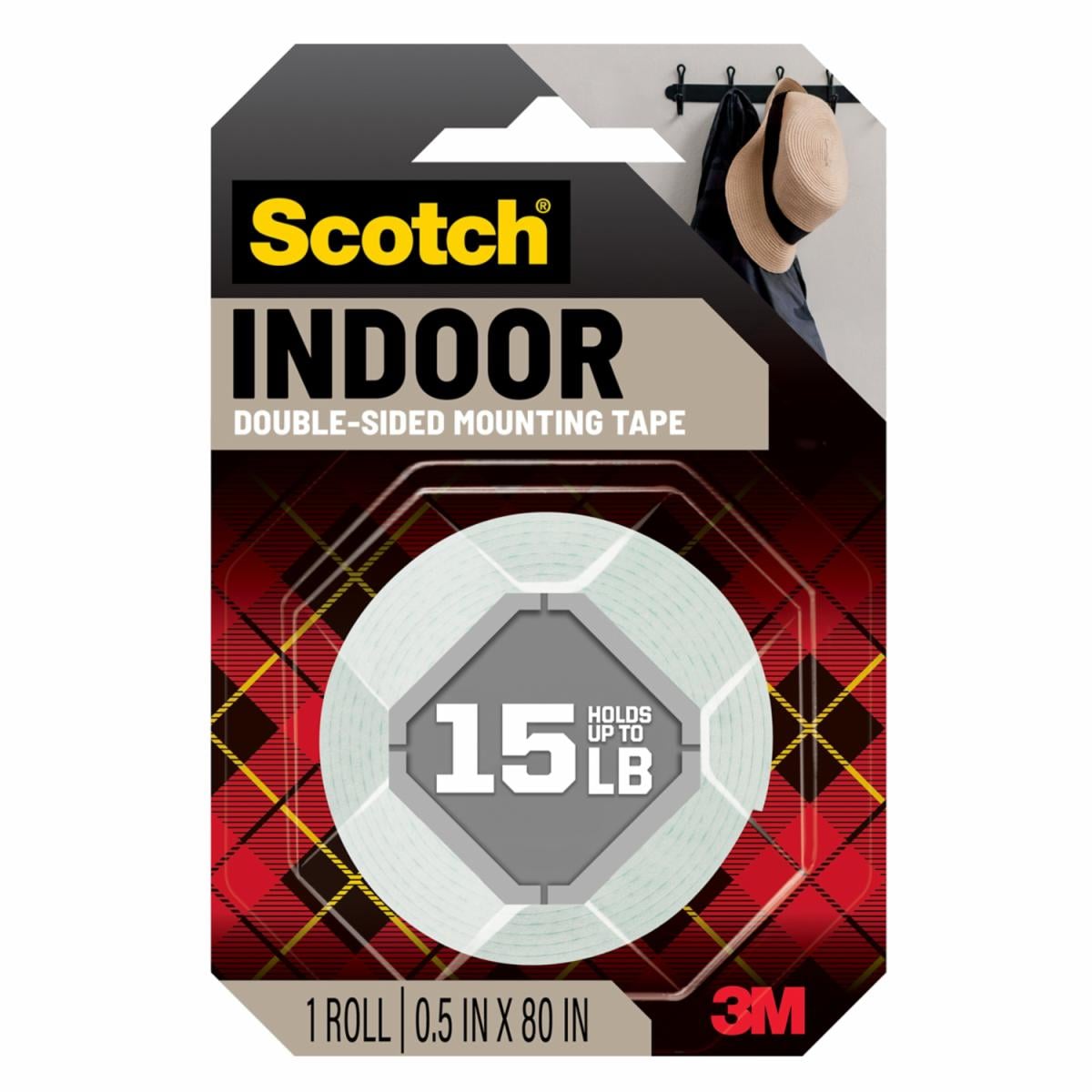 Scotch-Mount Indoor Double-Sided Mounting Tape 110H-DC