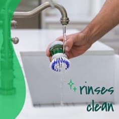 Scotch-Brite® Soap Pump Brush - Rinse Claim
