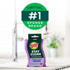 Scotch-Brite® Stay Clean Scrubber | 3M United States