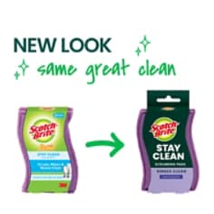 Scotch-Brite® Stay Clean Scrubber | 3M United States
