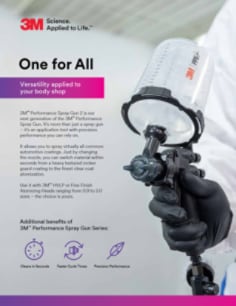 3M™ Performance Gravity HVLP Atomizing Head Refill Kit | 3M